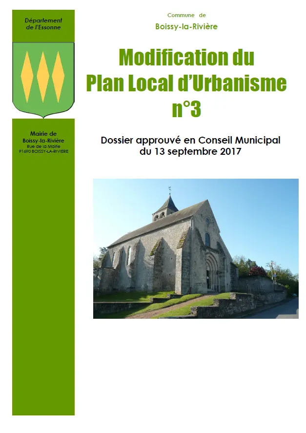 Plan local urbanisme