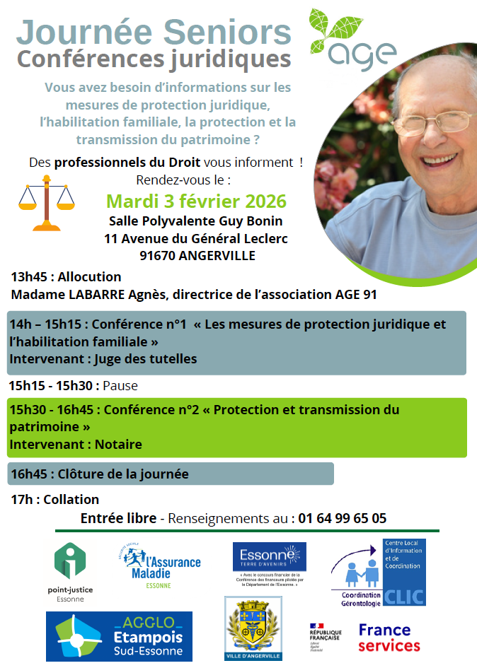 Journée Seniors – Conférences juridiques