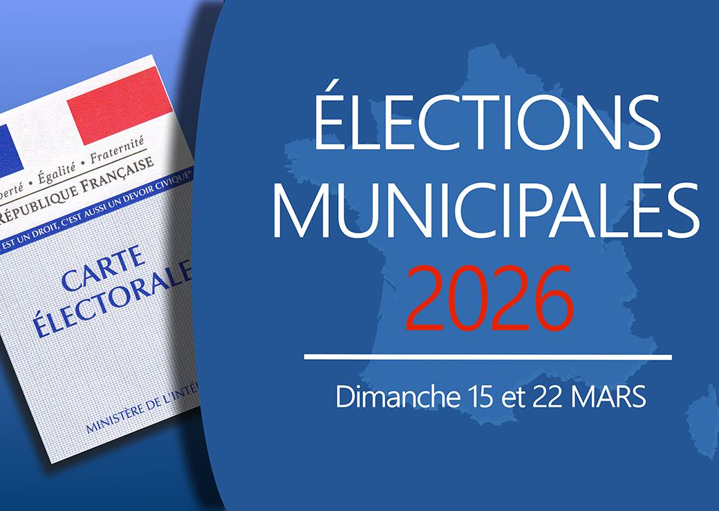 Elections municipales : mars 2026