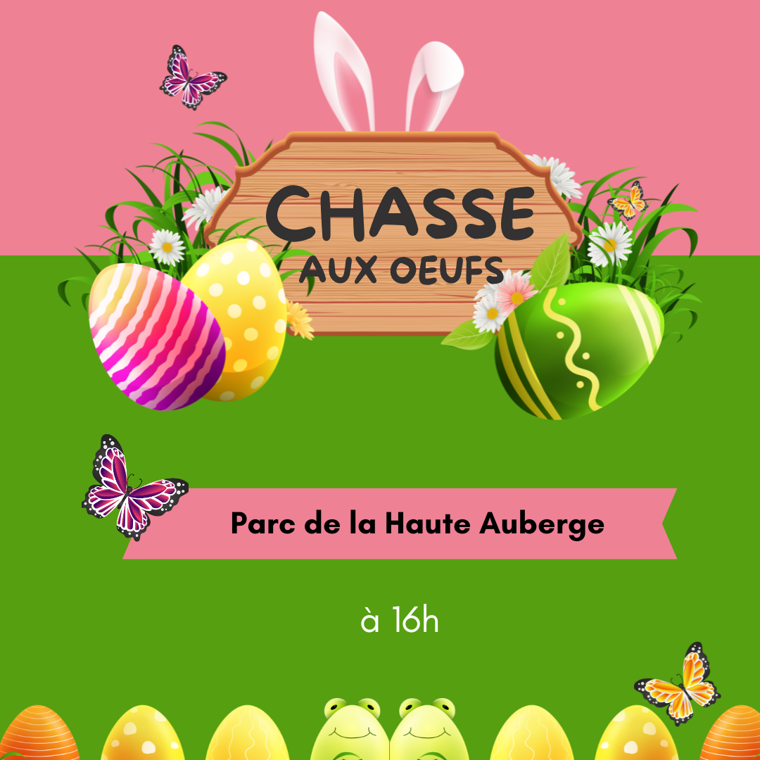 Chasse aux oeufs – Pâques