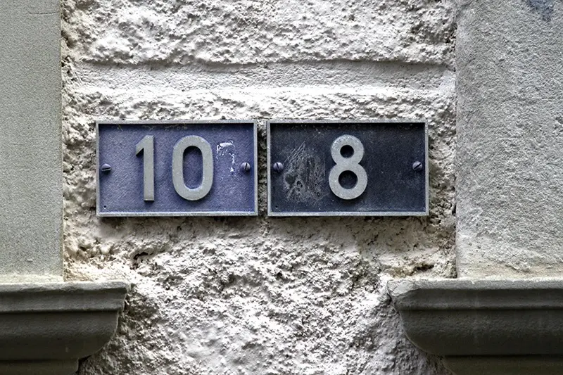 Numérotage des maisons