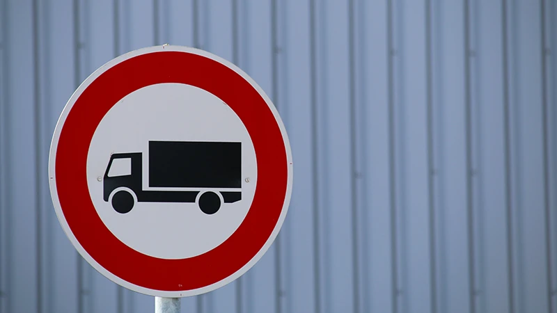 circulation poids lourds interdite
